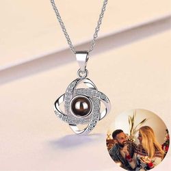 Personalized Fine Photo Projection Necklace Creative Gifts 3