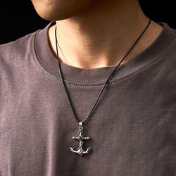 Creative Custom Picture Projection Necklace Anchor For Couples Gifts 3